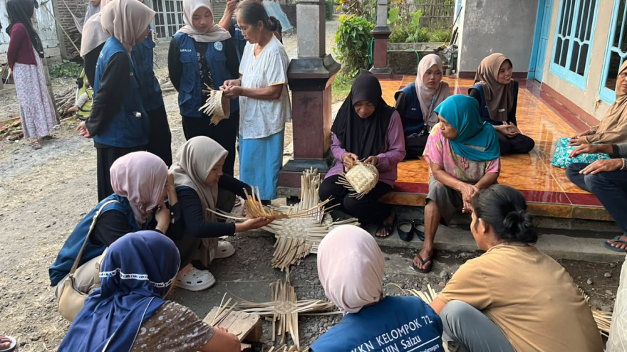 Piti, Warisan Anyaman Bambu yang Bertahan di Tengah Zaman